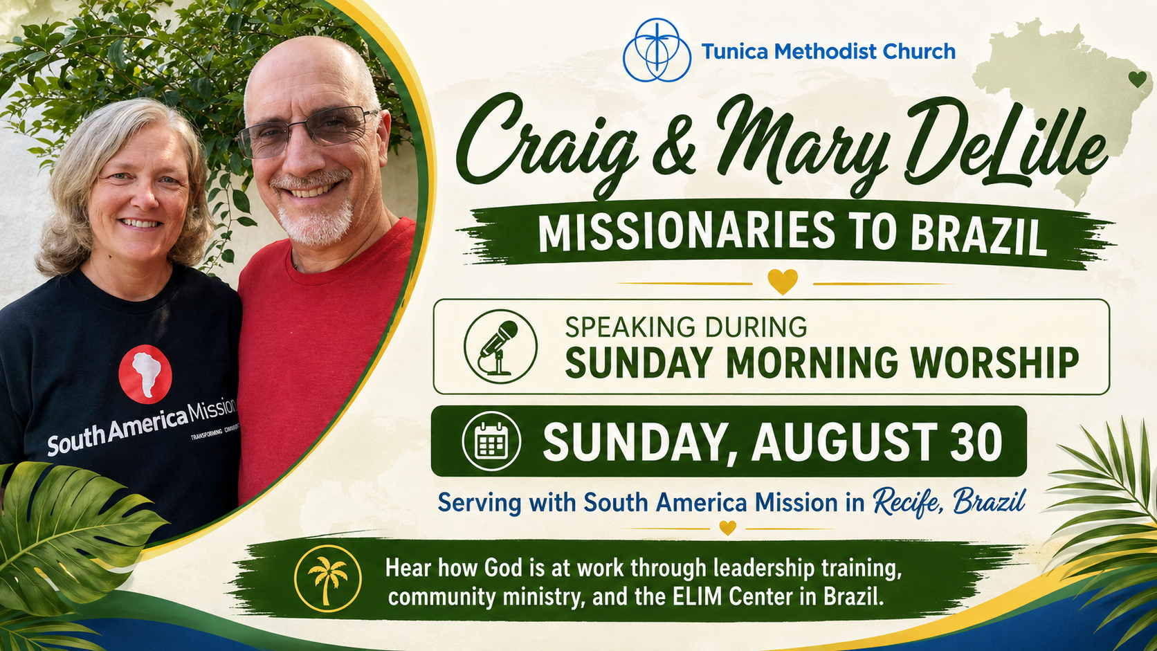 Craig & Mary DeLille — Missionaries to Brazil